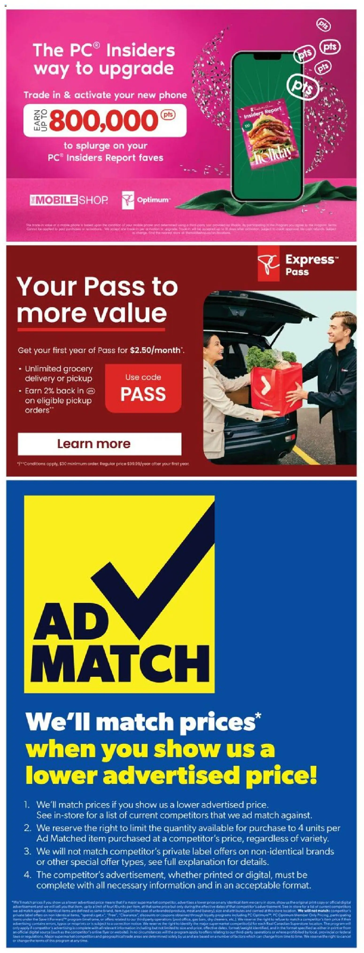 Real Canadian Superstore flyer valid from 11.12.2025 | Page: 42 | Products: Hat, Phone, PC