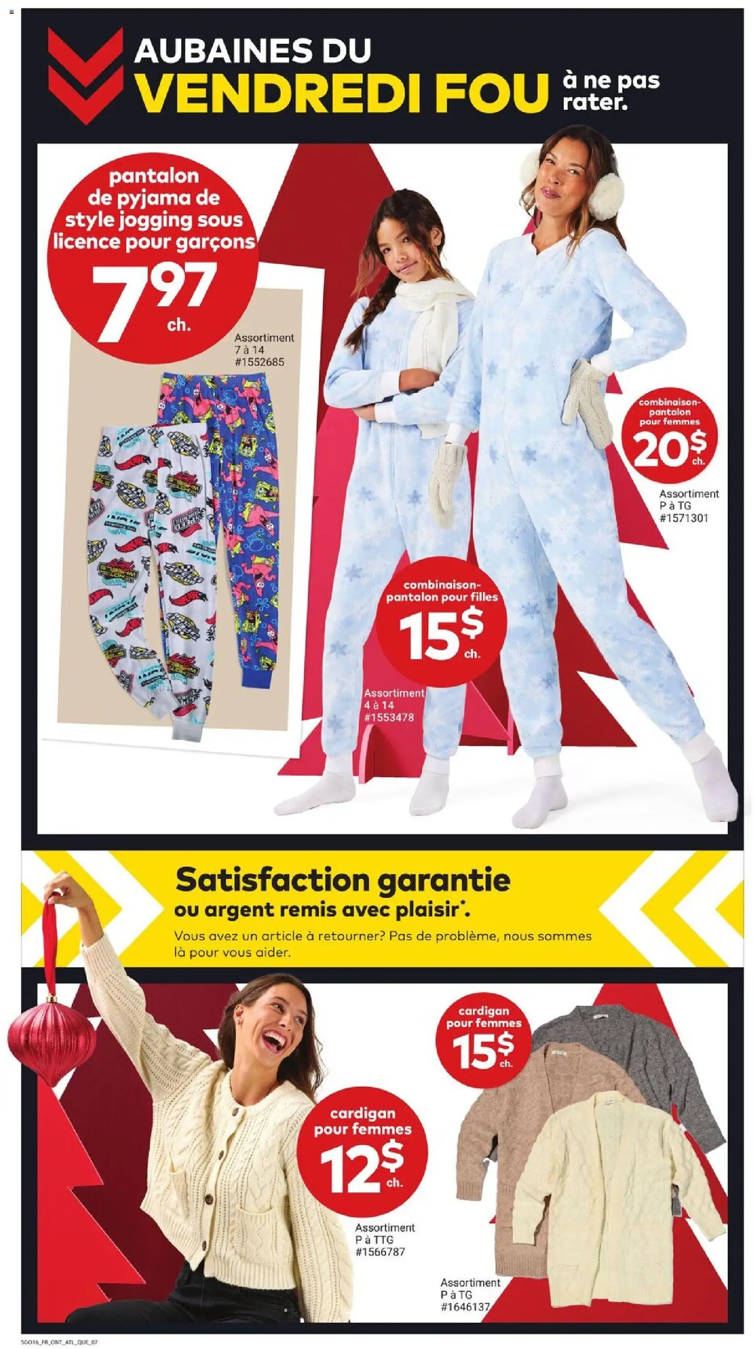 Giant Tiger flyer valid from 19.11.2025 | Page: 9 | Products: Cardigan, Pants, Jumpsuit