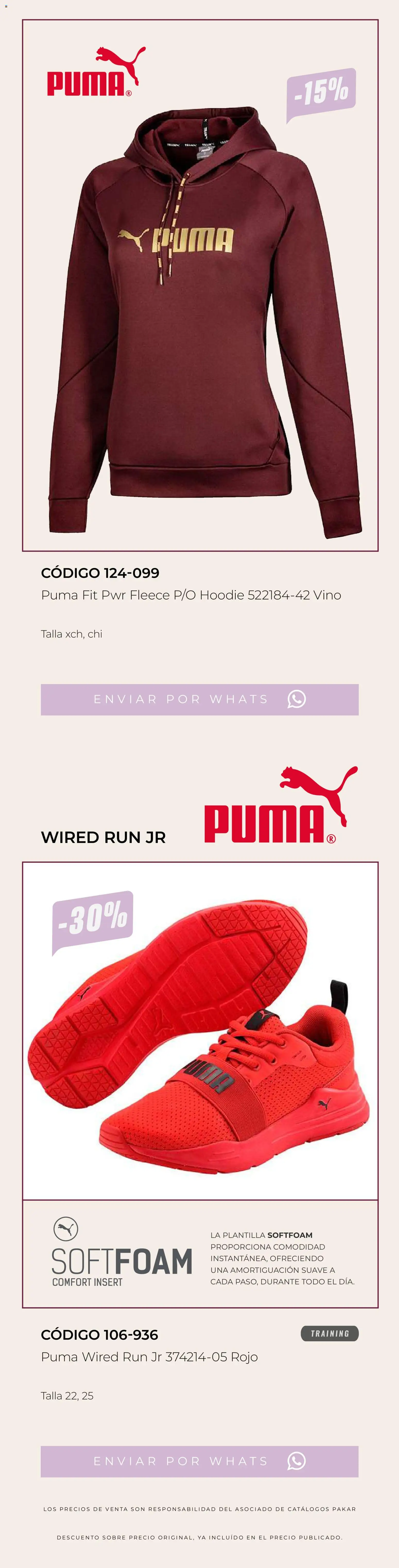 Nuevas ofertas de SC Pakar válidas en toda la República Mexicana desde el 13.03.2026. ¡Encuentra las mejores ofertas en SC Pakar catálogo Últimos pares premium ! | Página: 42 | Productos: Vino, Sobre