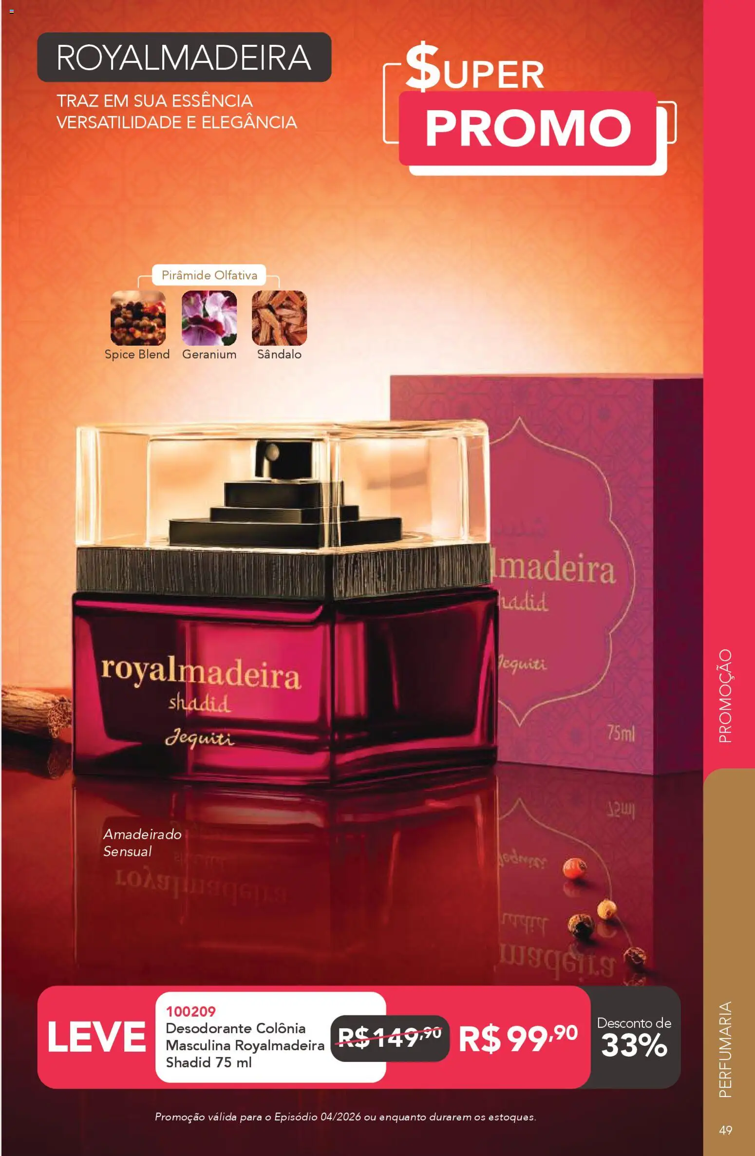 Jequiti Folheto - válido de 06.03.2026 | Página: 49 | Produtos: Desodorante