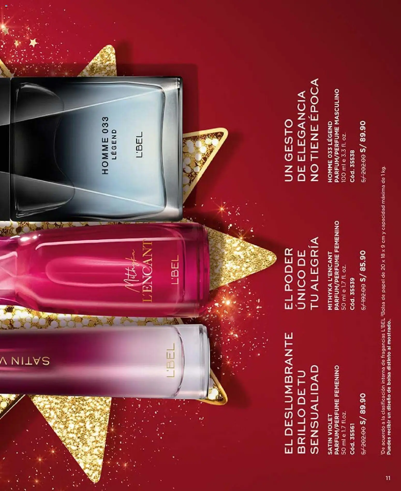 Catálogo L'Bel válido desde 14.11.2025 | Página: 11 | Productos: Bolsa