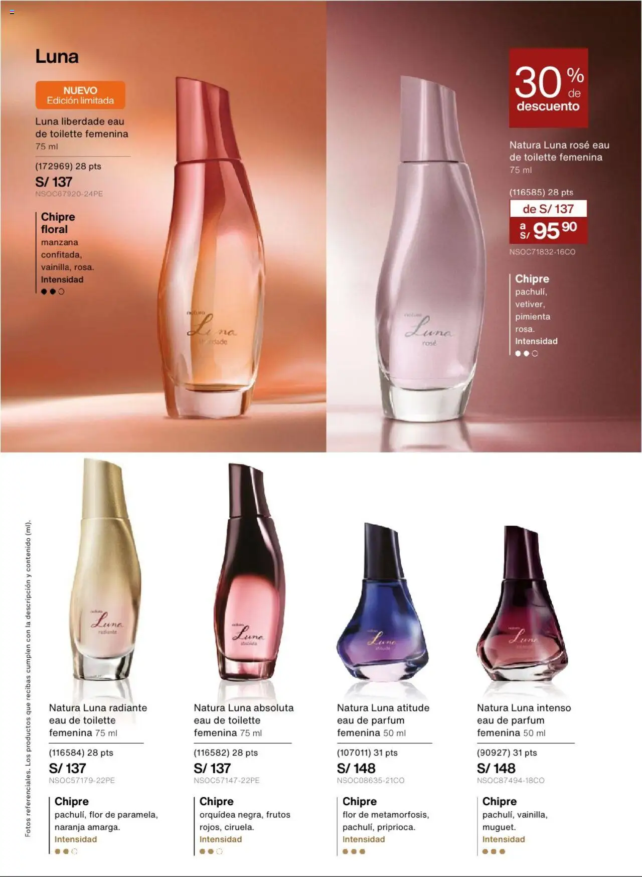 Catálogo Natura válido desde 03.09.2025 | Página: 29 | Productos: EAU de Toilette