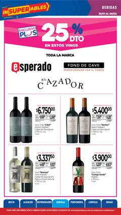 Vista previa La Anonima - catalogos masivos  válido desde el 29.01.2026 | Página: 23 | Productos: Vino