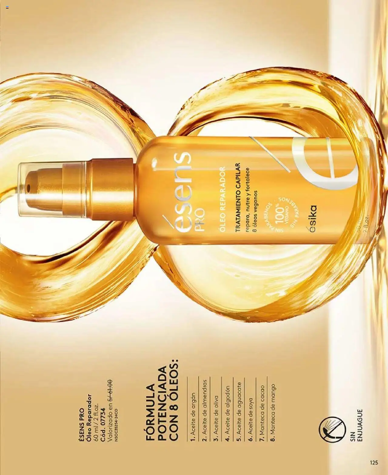 Catálogo Ésika válido desde 29.07.2025 | Página: 125 | Productos: Aceite, Almendras, Aceite de oliva