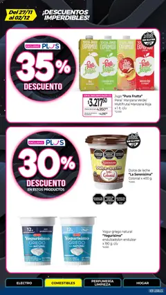 Vista previa La Anonima - Black Friday válido desde el 27.11.2025 | Página: 26 | Productos: Vitaminas, Dulce de leche, Leche, Jugo