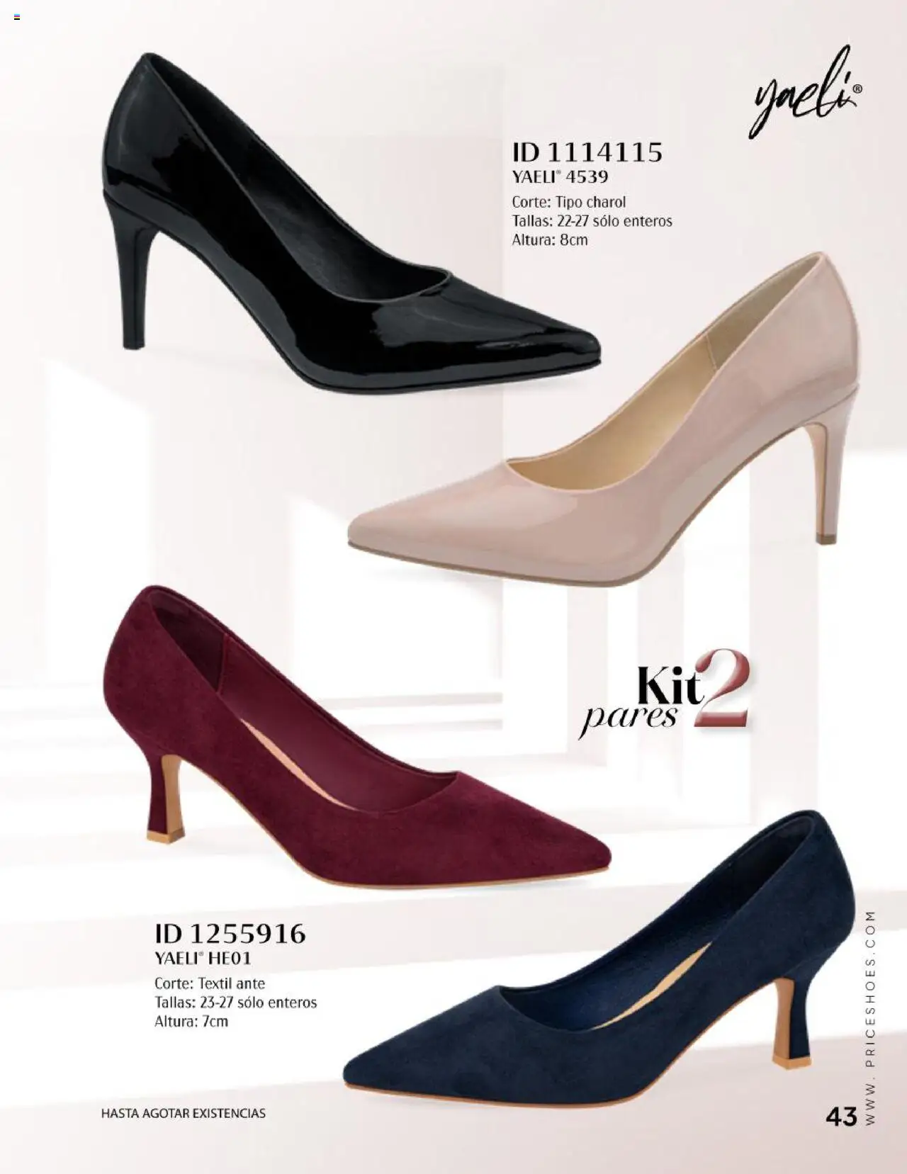 Nuevas ofertas de Price Shoes válidas en toda la República Mexicana desde el 25.09.2025. ¡Encuentra las mejores ofertas en Price Shoes - Catálogo Vestir Casual! | Página: 43