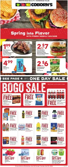 Preview of Coborn's weekly ads valid from 22.04.2026