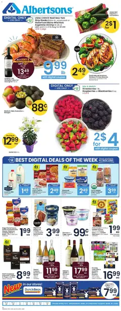 Preview of Albertsons weekly ads valid from 25.03.2026