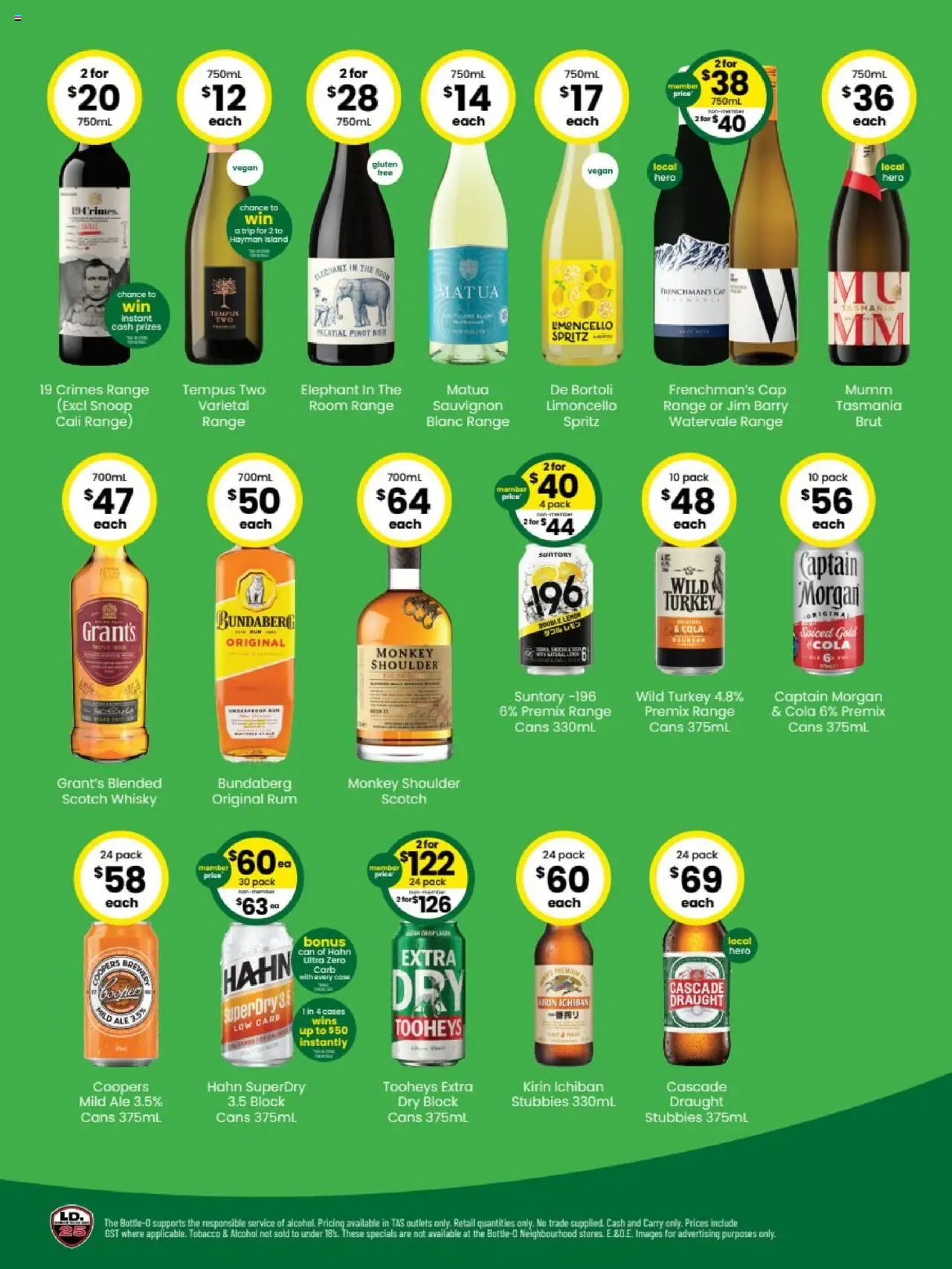 The Bottle-O catalogue - valid from 13.10.2025 | Page: 3 | Products: Rum, Scotch, Turkey, Cap