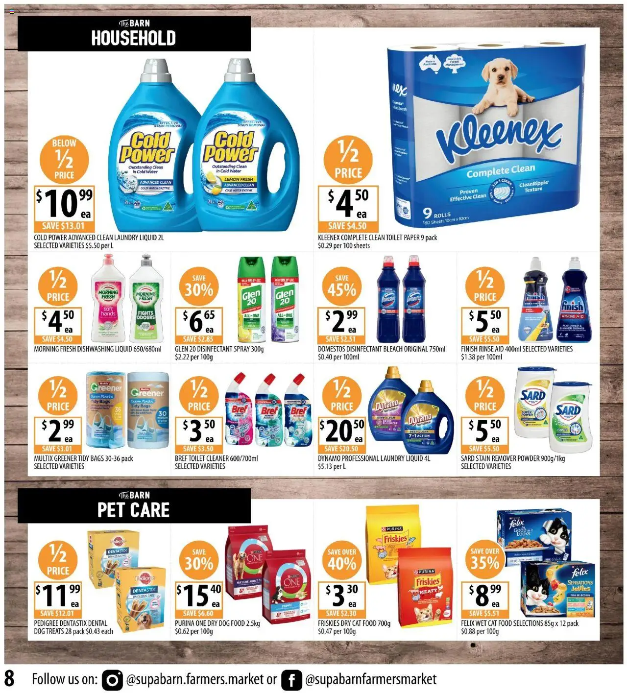 Supabarn catalogue - valid from 01.10.2025 | Page: 8 | Products: Toilet, Household, Cleaner, Lemon