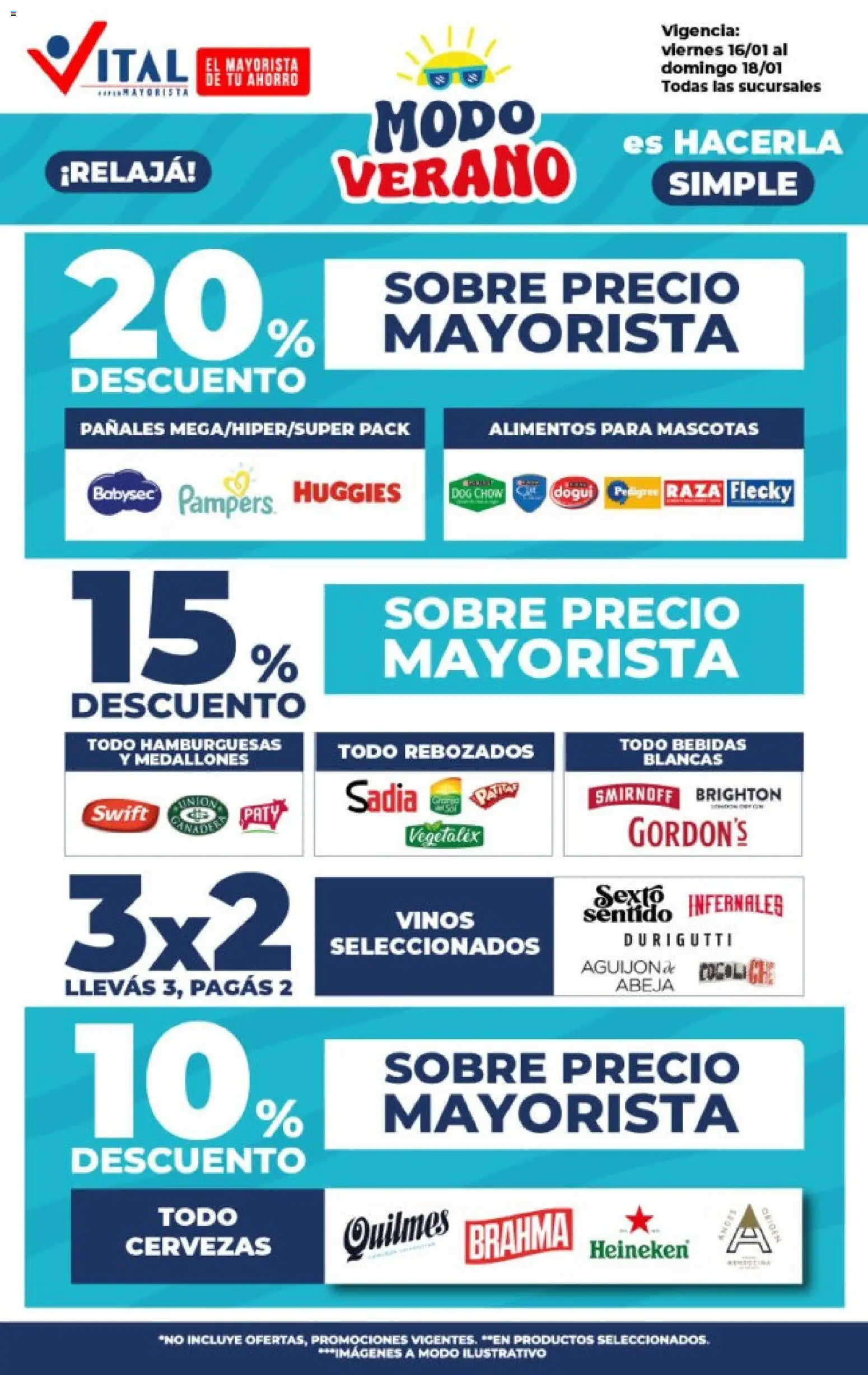 Vital - Ofertas fin │ válido desde el 16.01.2026 | Página: 5 | Productos: Sobre, Pañales