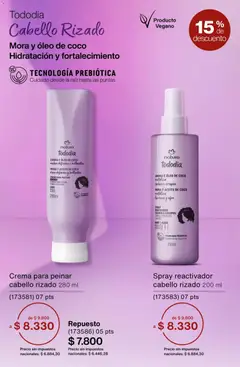 Vista previa Catálogo Natura Ciclo 3 válido desde el 09.02.2026 | Página: 252 | Productos: Aceite, Crema