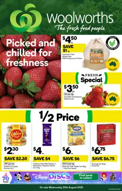 Preview of Weekly catalogue Woolworths NSW 20/08 - valid from 20.08.2025