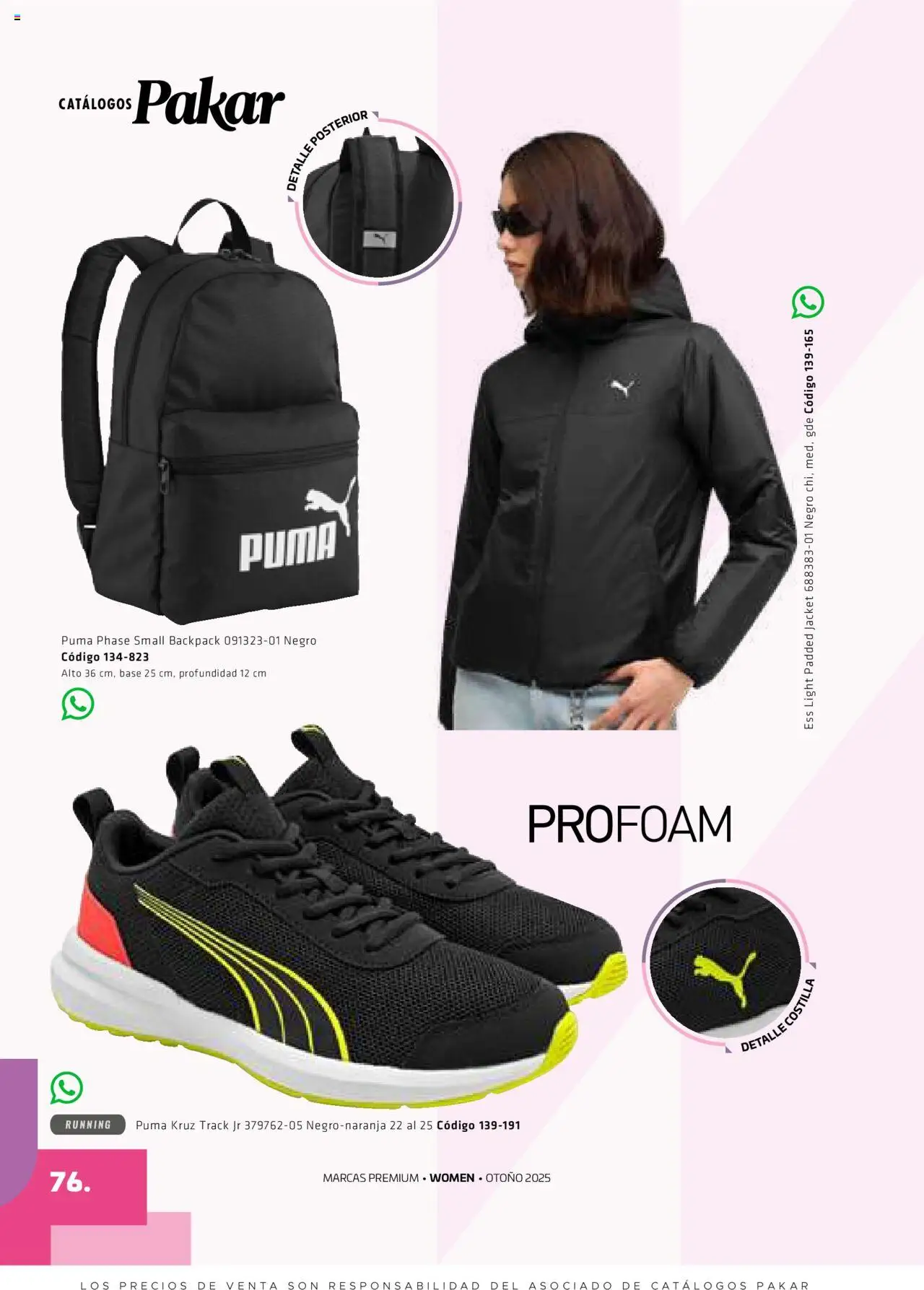 Nuevas ofertas de SC Pakar válidas en toda la República Mexicana desde el 29.08.2025. ¡Encuentra las mejores ofertas en SC Pakar - Catálogo Otoño Women! | Página: 76