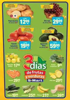 Vista previa de S-Mart folleto Matamoros, nuevo folleto de la tienda, válido en México a partir del 28.10.2025