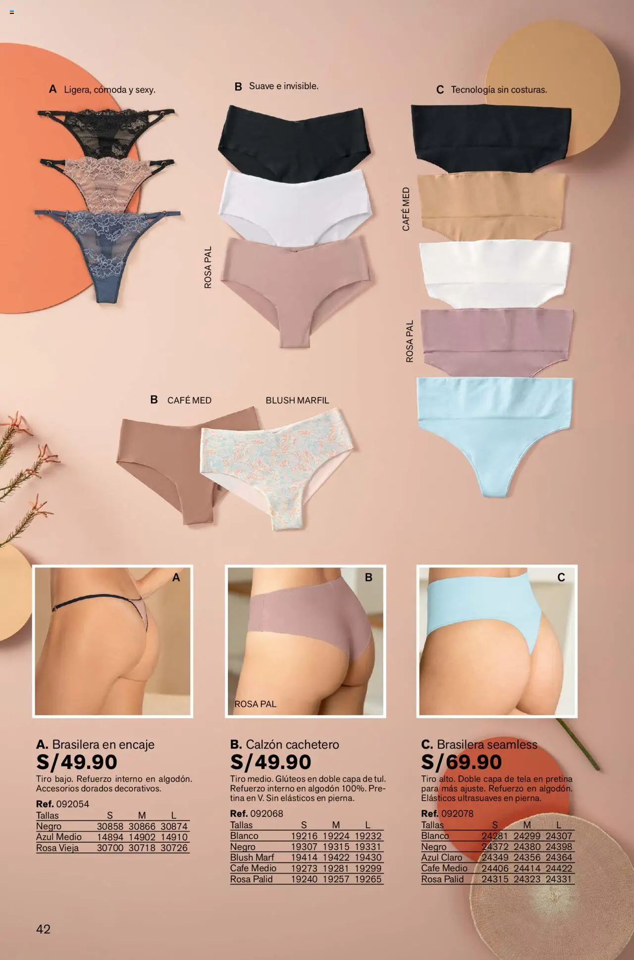 Catálogo Leonisa válido desde 22.08.2025 | Página: 42 | Productos: Cómoda, Café