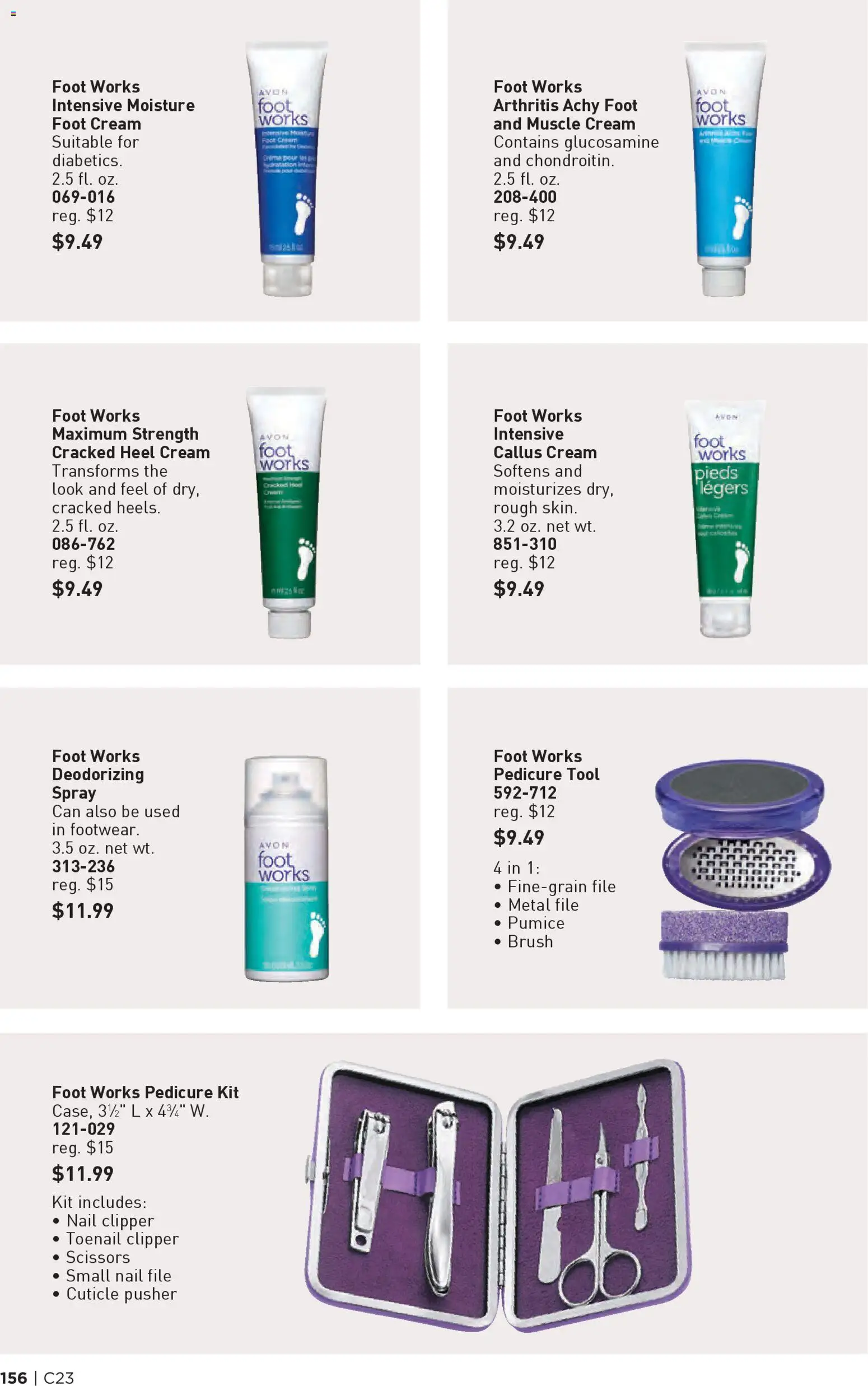 Avon Brochure - valid from 05.11.2025 | Page: 156 | Products: Nail, Brush, Cream