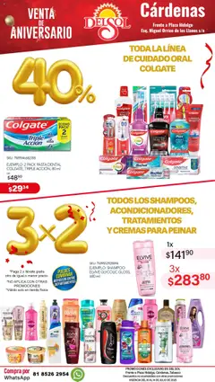 Nuevas ofertas de Del Sol y Woolworth válidas en toda la República Mexicana desde el 10.07.2025. ¡Encuentra las mejores ofertas en Del Sol y Woolworth catálogo Venta de Aniversario ! | Página: 4