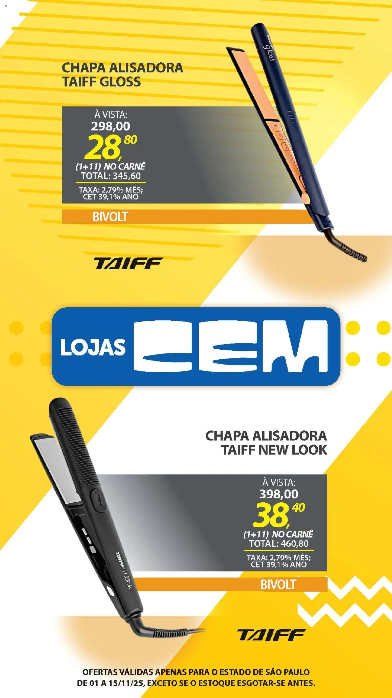 Lojas Cem Folheto - válido de 01.11.2025 | Página: 137