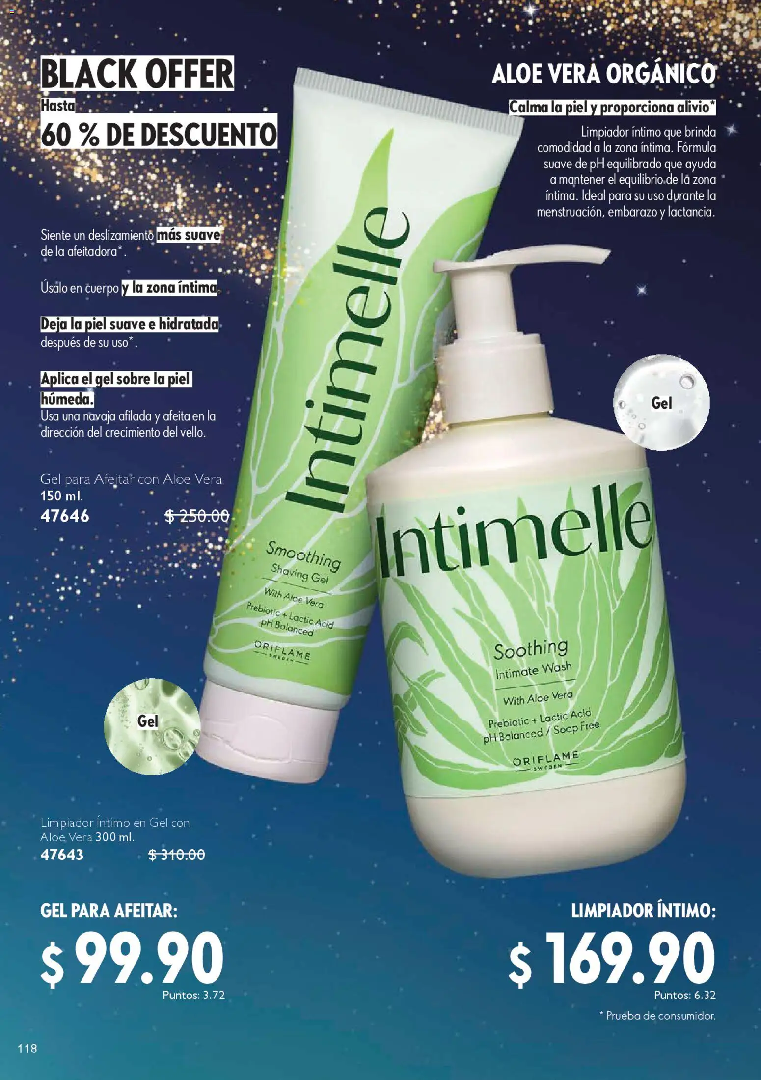 Nuevas ofertas de Oriflame válidas en toda la República Mexicana desde el 22.11.2025. ¡Encuentra las mejores ofertas en Oriflame Black Friday! | Página: 118 | Productos: Navaja, Limpiador, Sobre