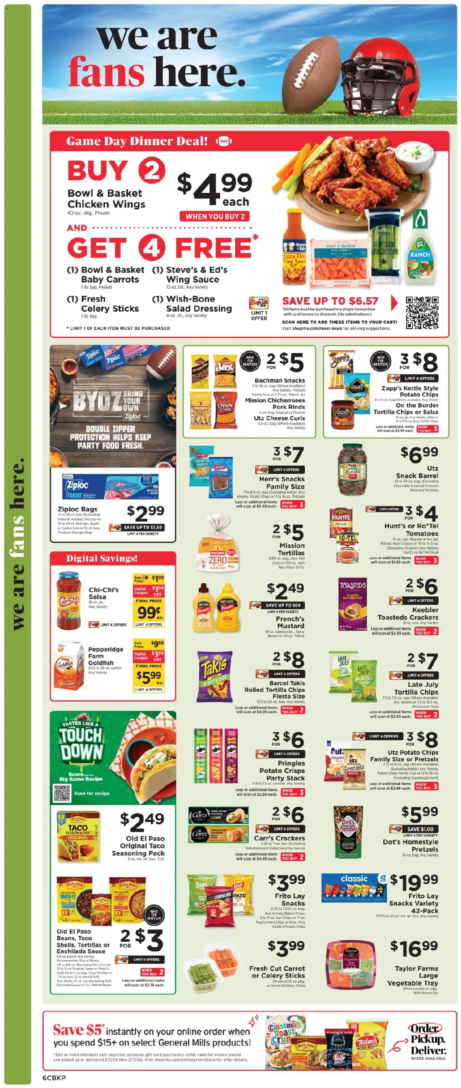 ShopRite Weekly Ad 2 - valid from 29.01.2026 | Page: 7 | Products: Pizza, Pork, Game, Kettle