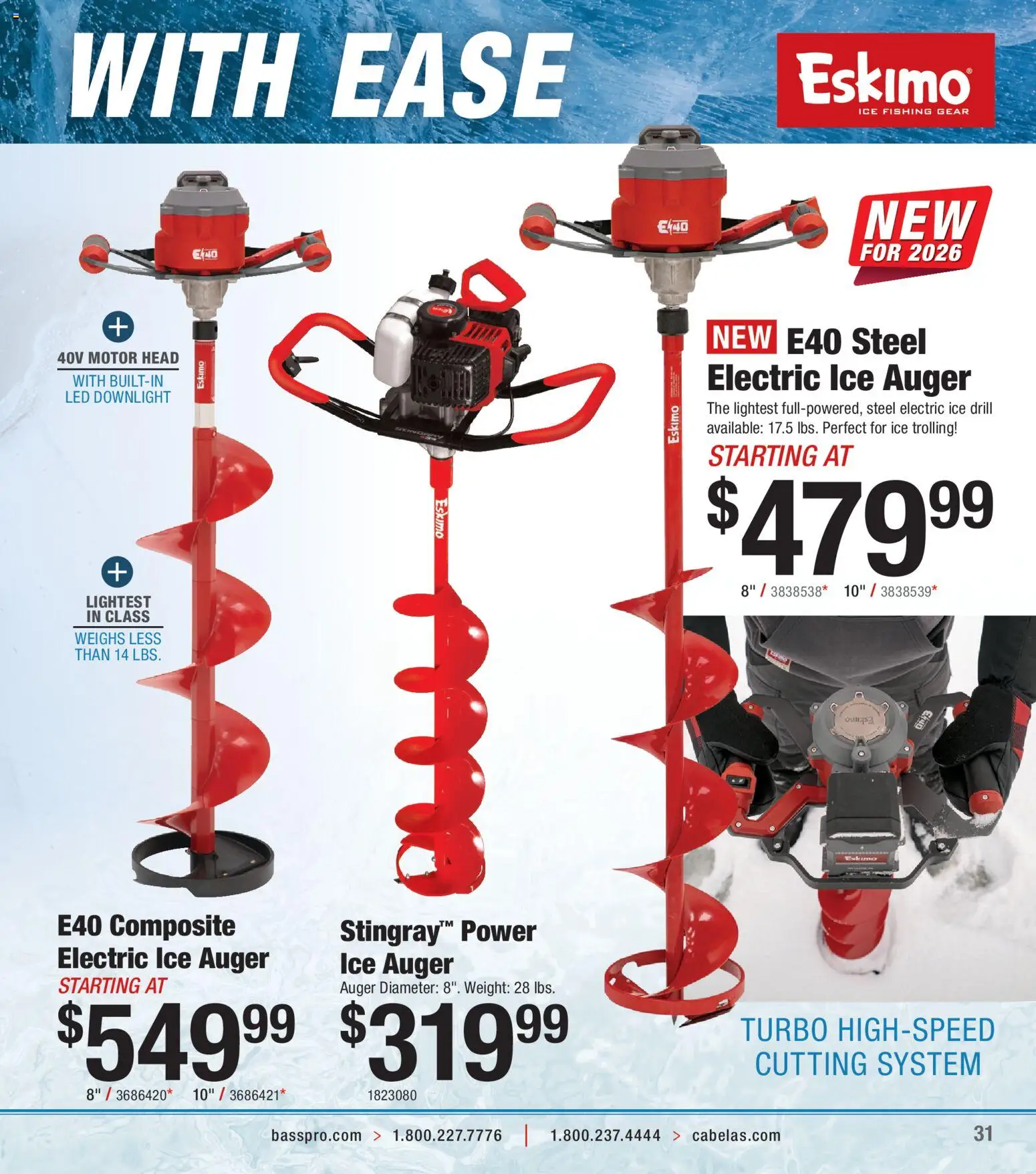 Cabela's Ice Fishing 25 - valid from 01.11.2025 | Page: 31 | Products: Weight