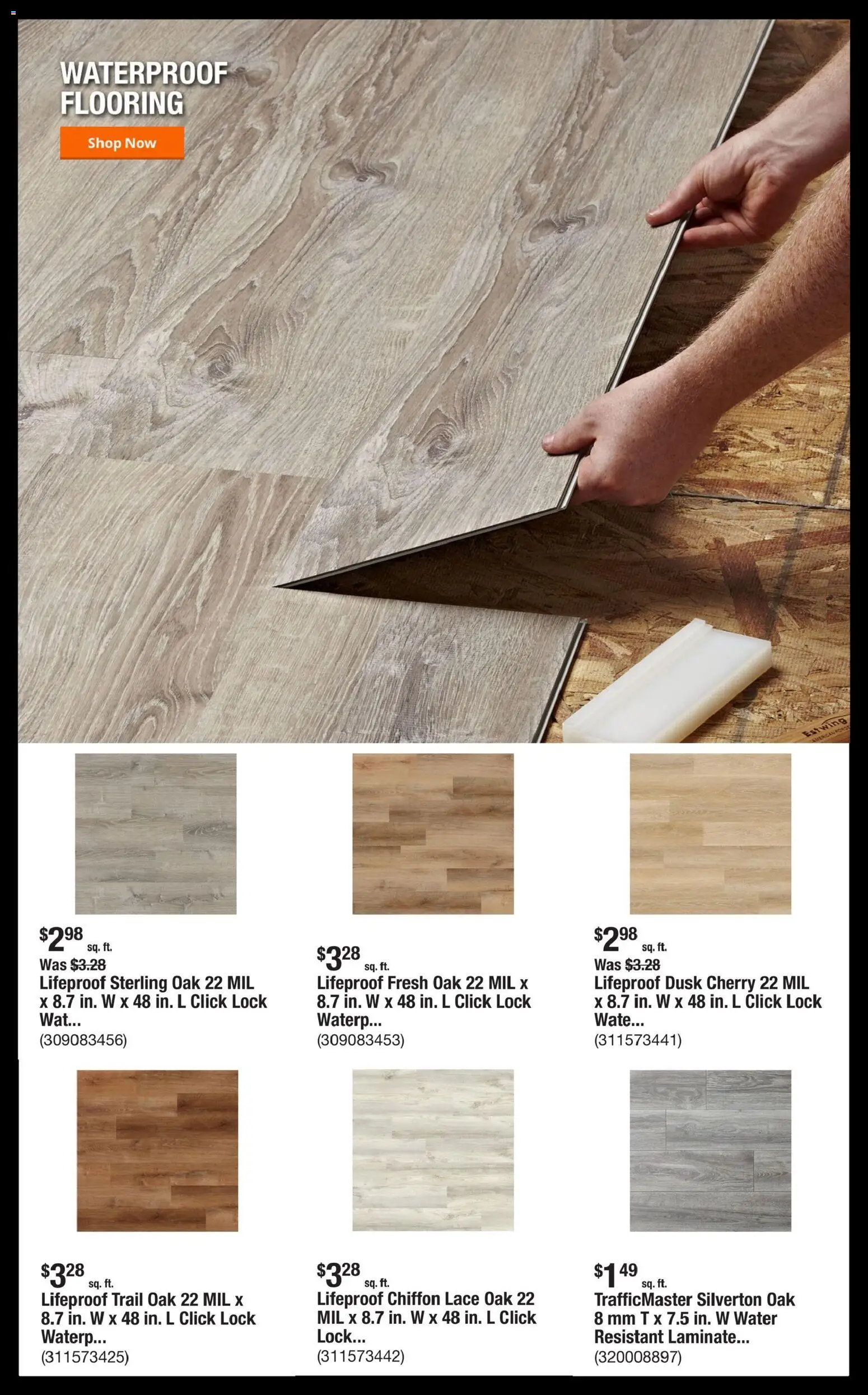 Home Depot Shop Pro Ad - NY - valid from 23.03.2026 | Page: 2 | Products: Water