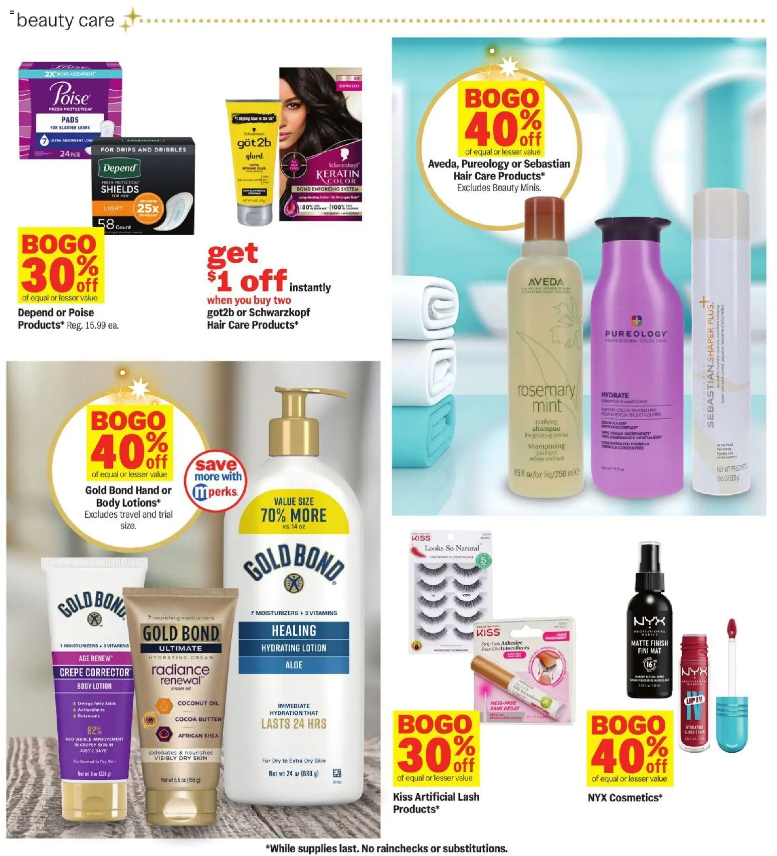 Meijer Weekly Ad - MI - valid from 26.12.2025 | Page: 28 | Products: Butter, Oil, Pads, Cream