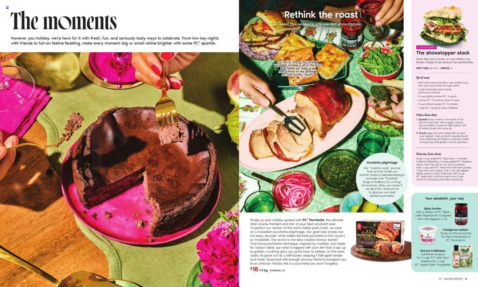 Loblaws flyer valid from 30.10.2025 | Page: 3 | Products: Flakes, Brush, Bread, Pork