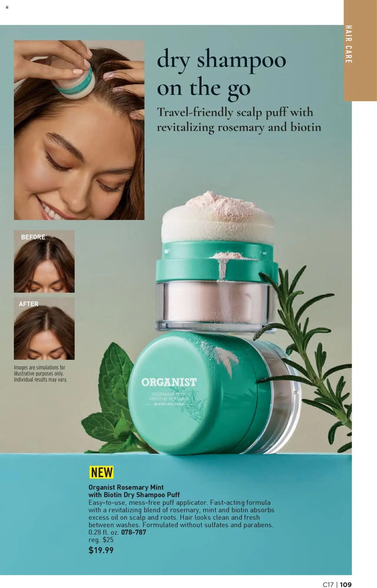 Avon Brochure - valid from 13.08.2025 | Page: 109 | Products: Biotin, Shampoo, Oil