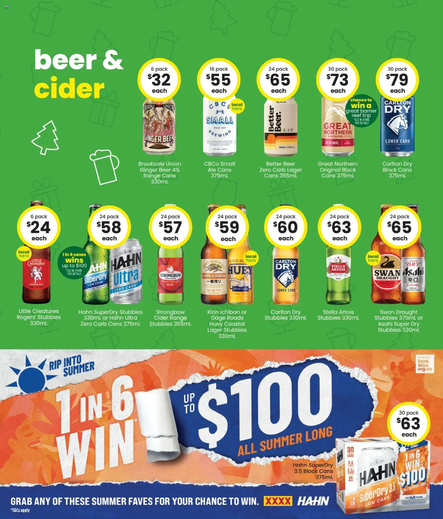 The Bottle-O catalogue - valid from 08.12.2025 | Page: 4 | Products: Ginger, Beer