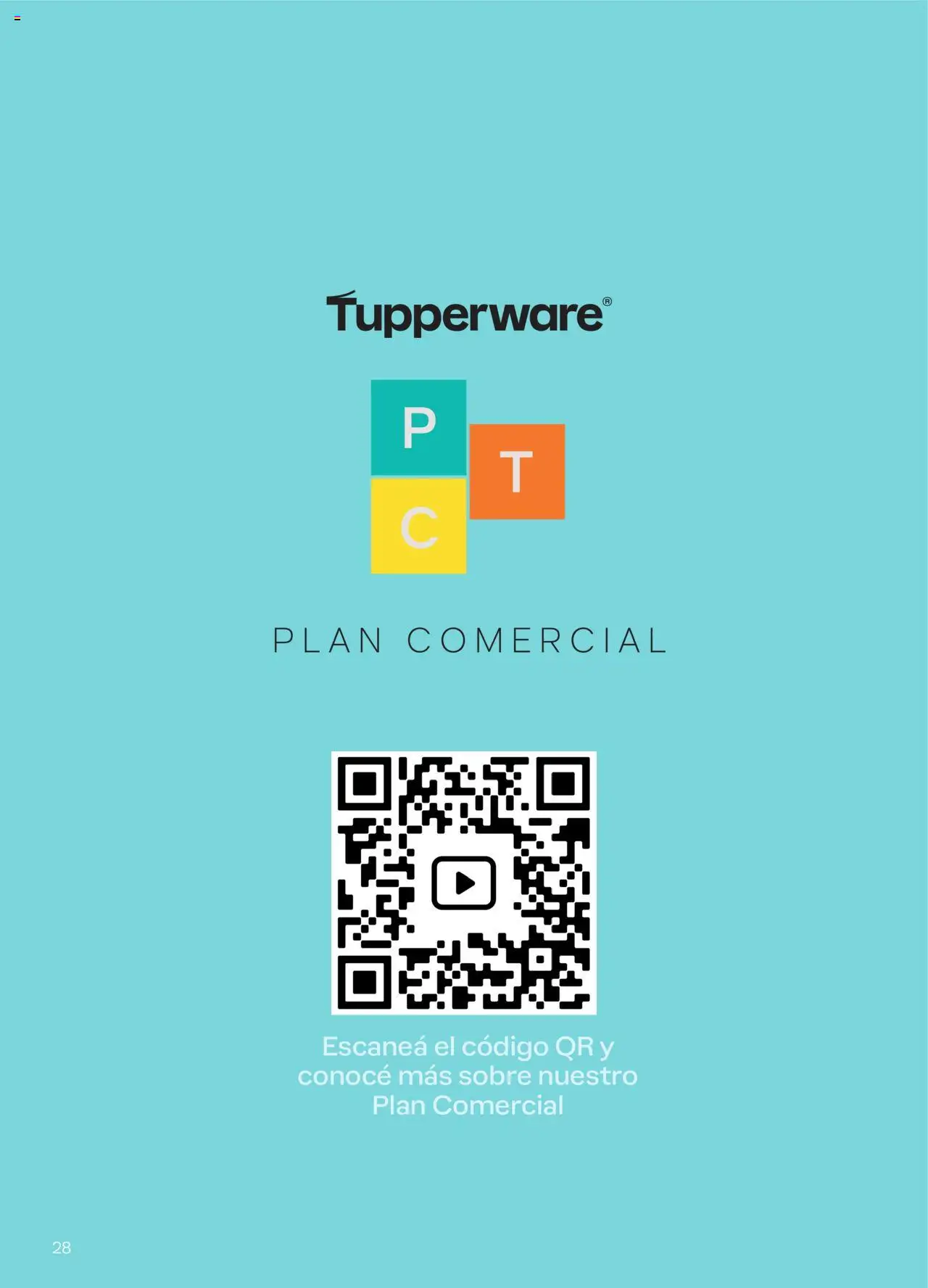 Tupperware - Manual de Bienvenida │ válido desde el 15.09.2025 | Página: 28 | Productos: Sobre
