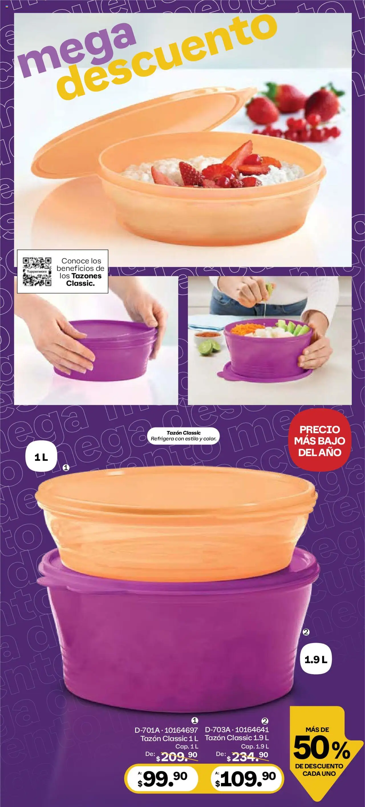 Nuevas ofertas de Tupperware válidas en toda la República Mexicana desde el 06.10.2025. ¡Encuentra las mejores ofertas en Tupperware - Catálogo! | Página: 5