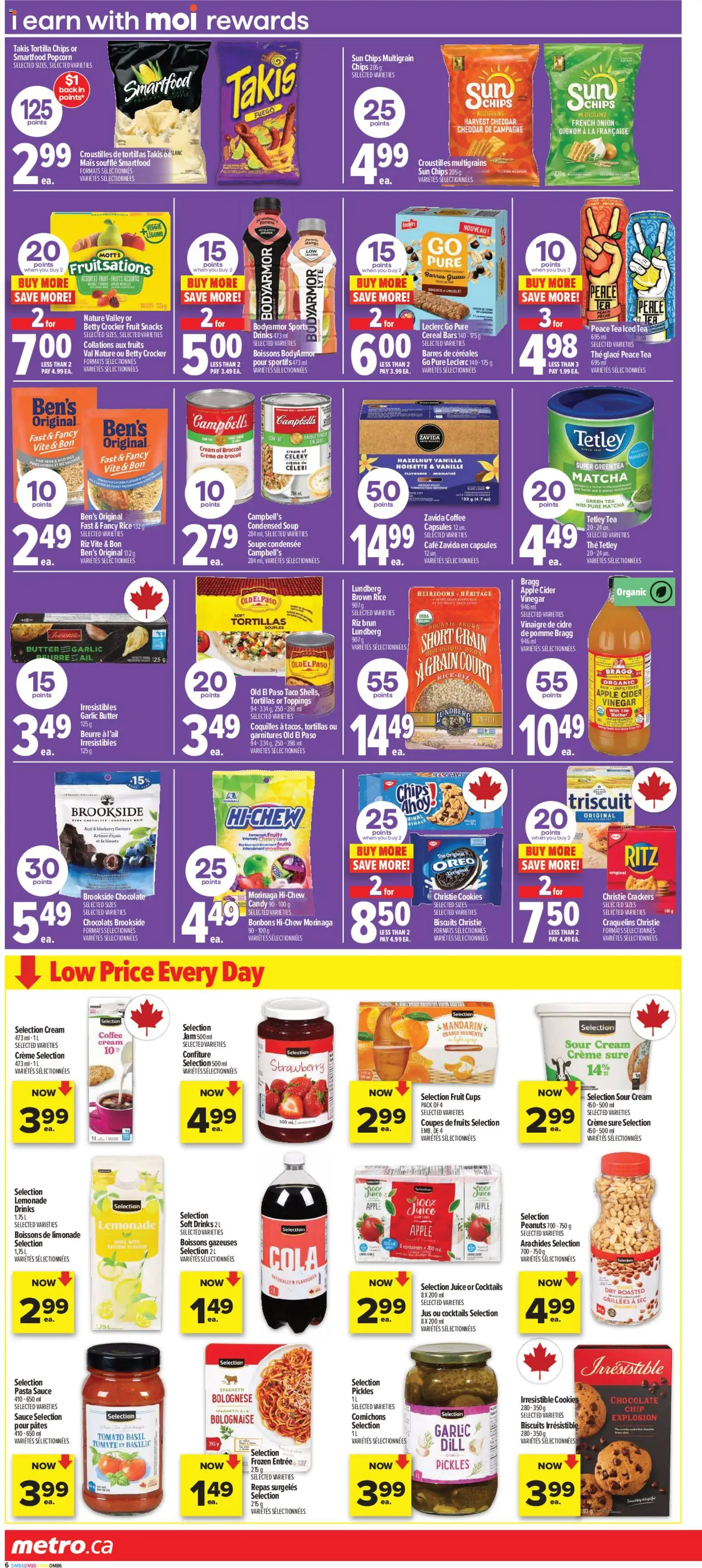 Metro flyer valid from 30.10.2025 | Page: 11 | Products: Pasta, Chips, Cream, Chocolate