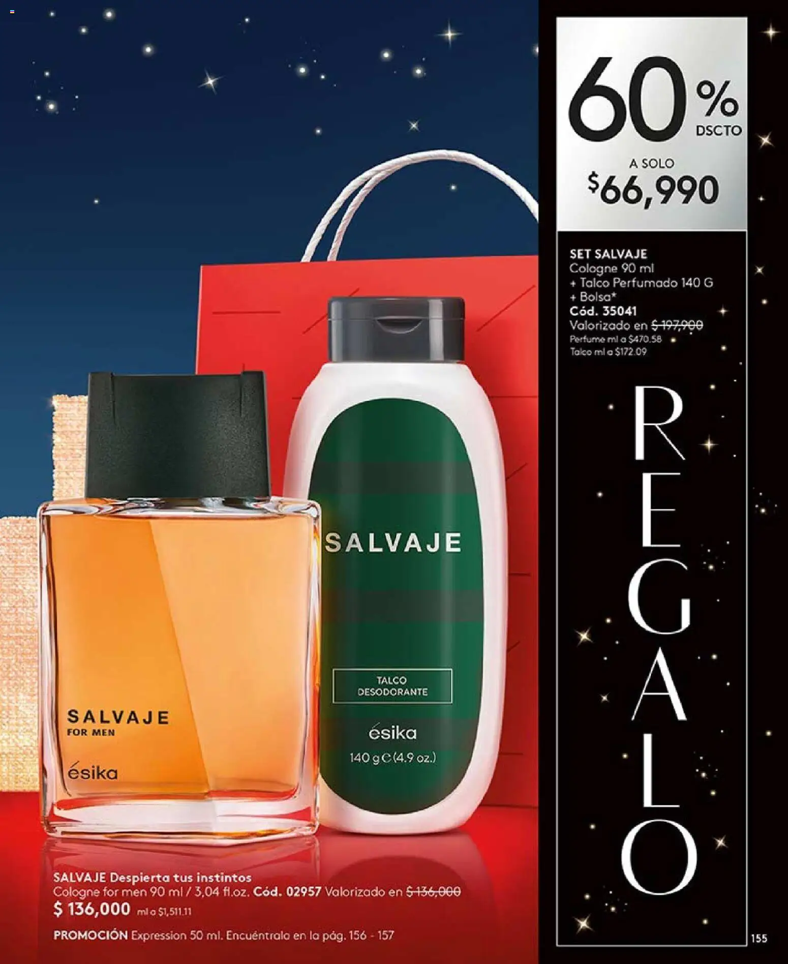 Ésika revista - valida desde el 03.11.2025 | Página: 167 | Productos: Perfume, Desodorante