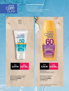 Catálogo Avon válido desde 29.08.2025 | Página: 140 | Productos: Protector solar
