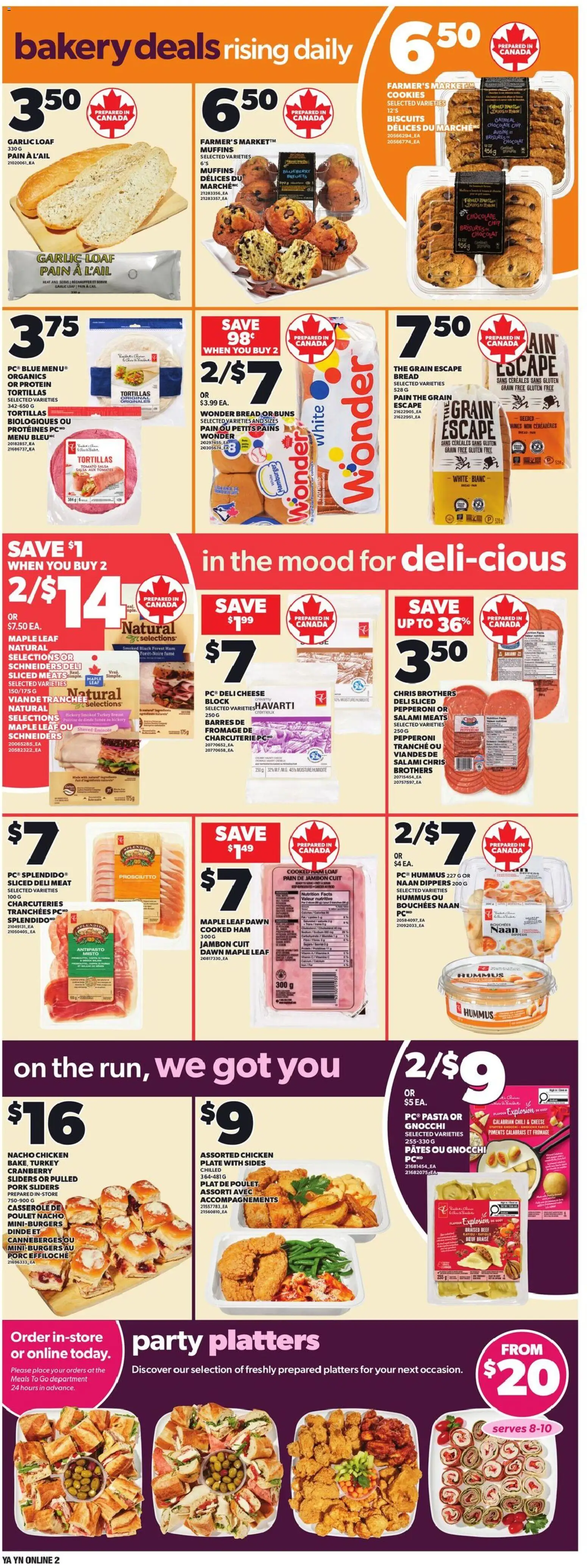 Independent Grocer flyer valid from 19.03.2026 | Page: 4 | Products: Pasta, Cheese, Chocolate, Chicken