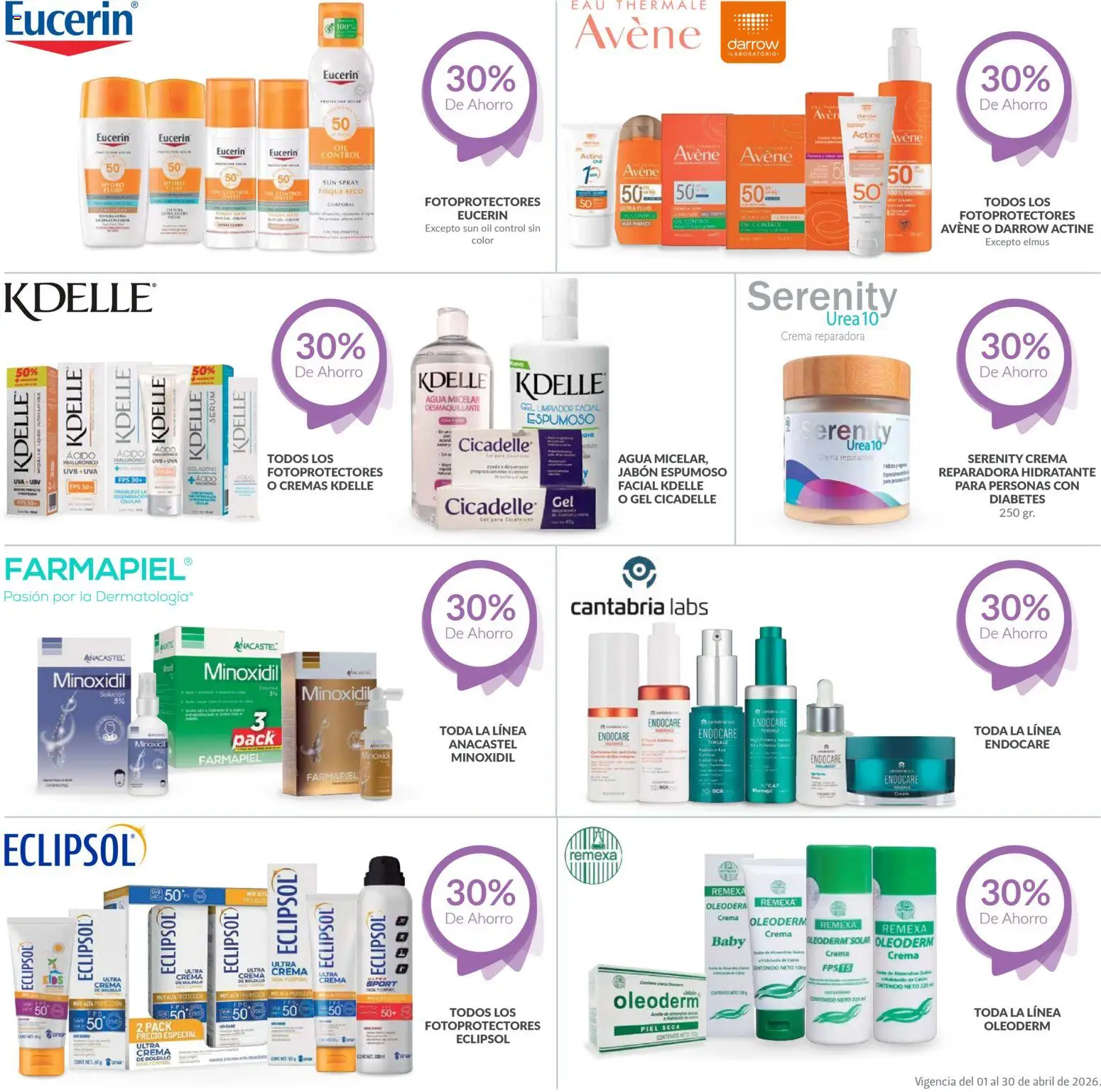 Nuevas ofertas de Farmacia Guadalajara válidas en toda la República Mexicana desde el 01.04.2026. ¡Encuentra las mejores ofertas en Farmacia Guadalajara catálogo Dermo! | Página: 3