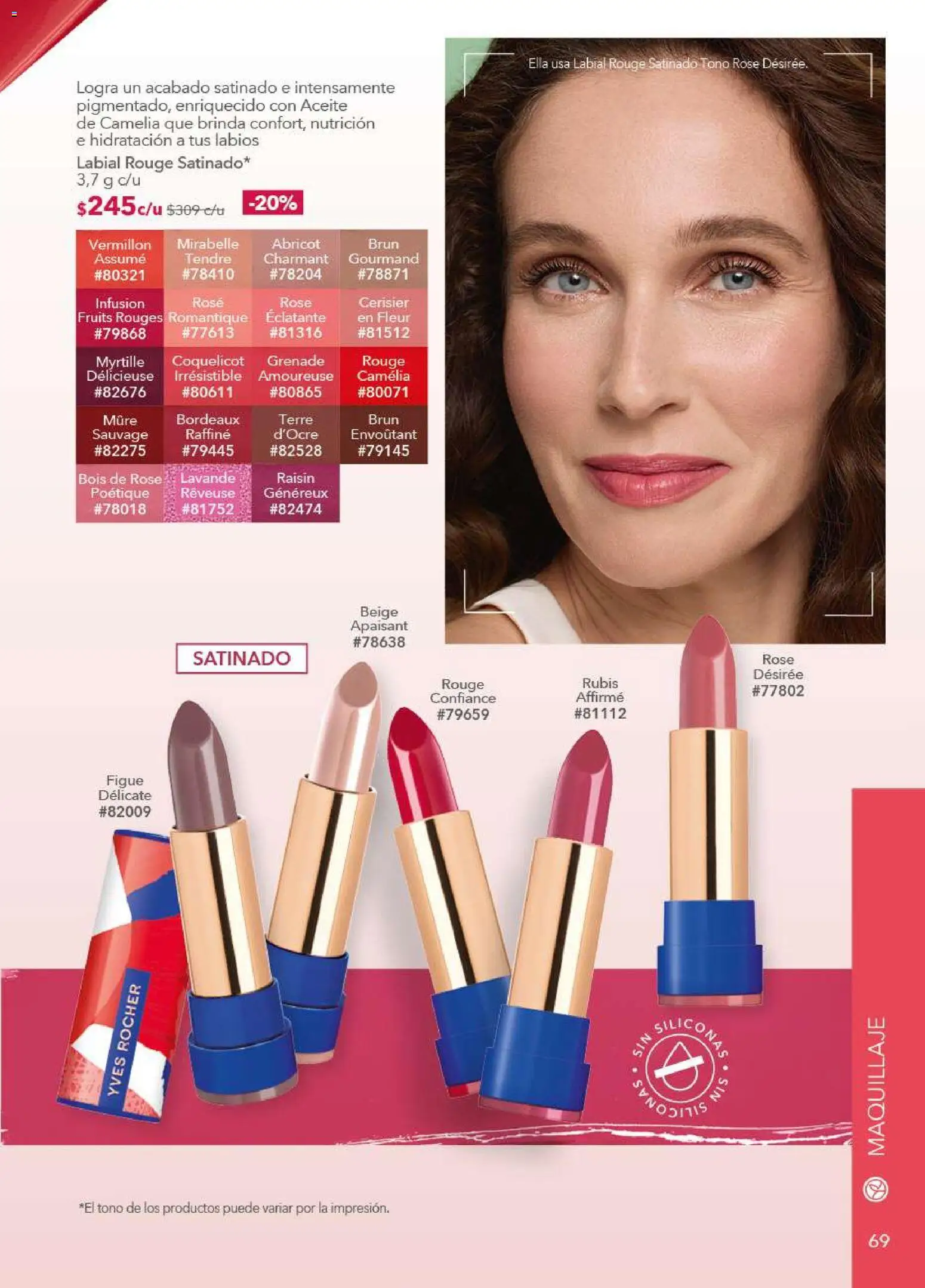 Nuevas ofertas de Yves Rocher válidas en toda la República Mexicana desde el 09.12.2025. ¡Encuentra las mejores ofertas en Yves Rocher campaña 17 2025! | Página: 69 | Productos: Aceite, Maquillaje