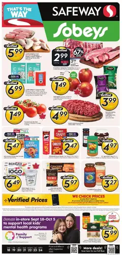 Preview of Safeway flyer - MB from shop Safeway valid from 18.09.2025