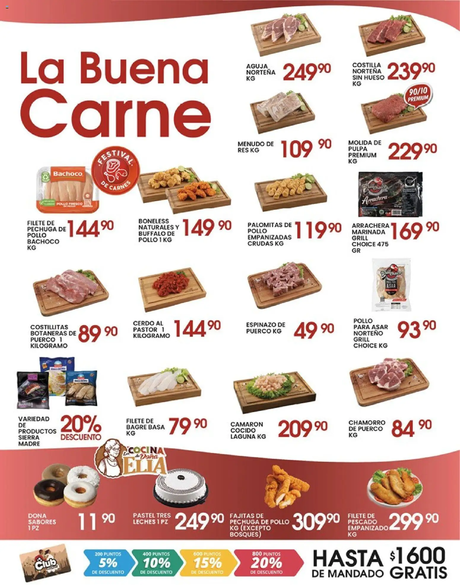 Nuevas ofertas de Alsuper válidas en toda la República Mexicana desde el 24.04.2026. ¡Encuentra las mejores ofertas en Alsuper folleto Chihuahua-Ciudad! | Página: 2 | Productos: Pastel, Res, Cocina, Sierra