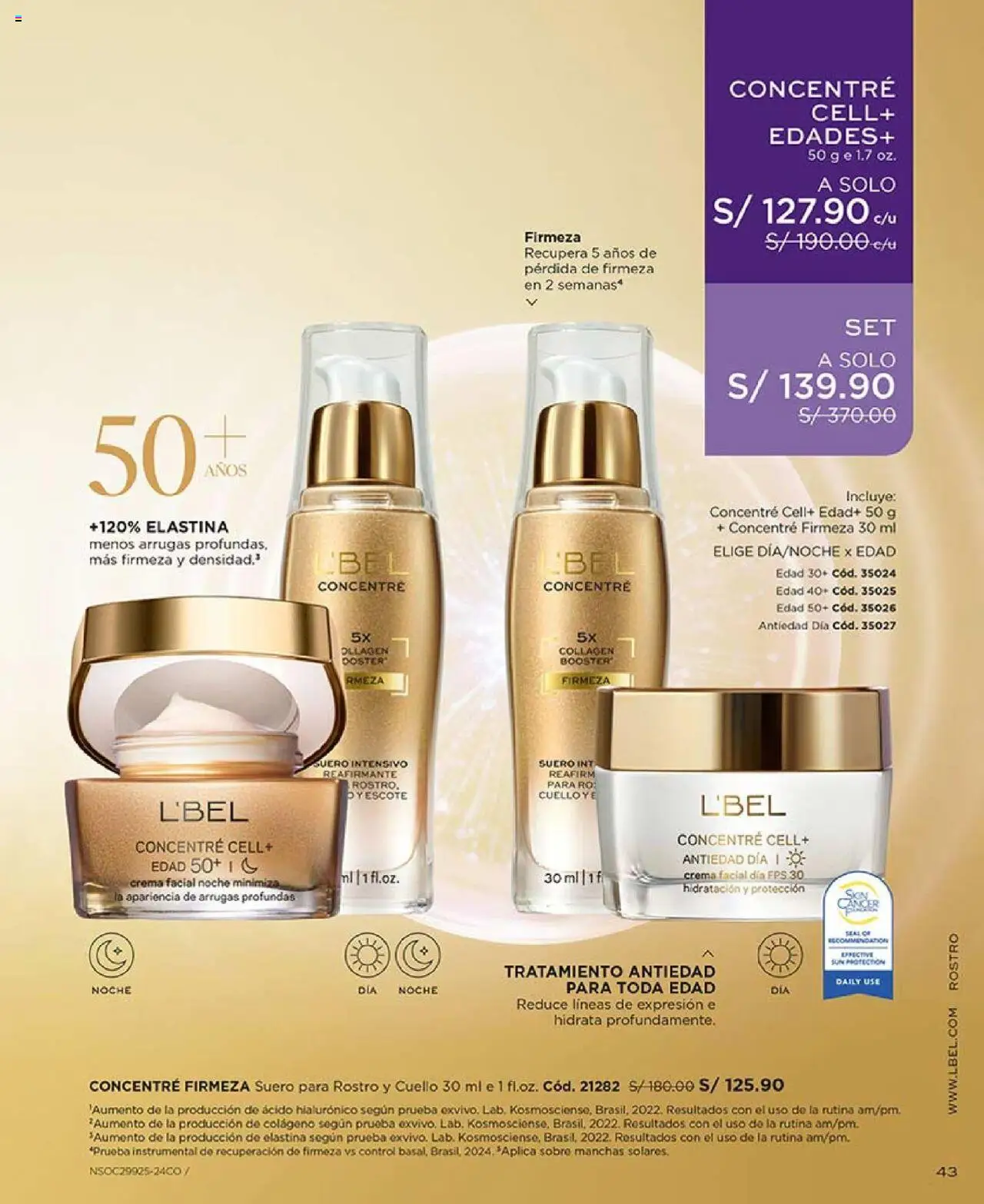 Catálogo L'Bel válido desde 29.07.2025 | Página: 43 | Productos: Crema