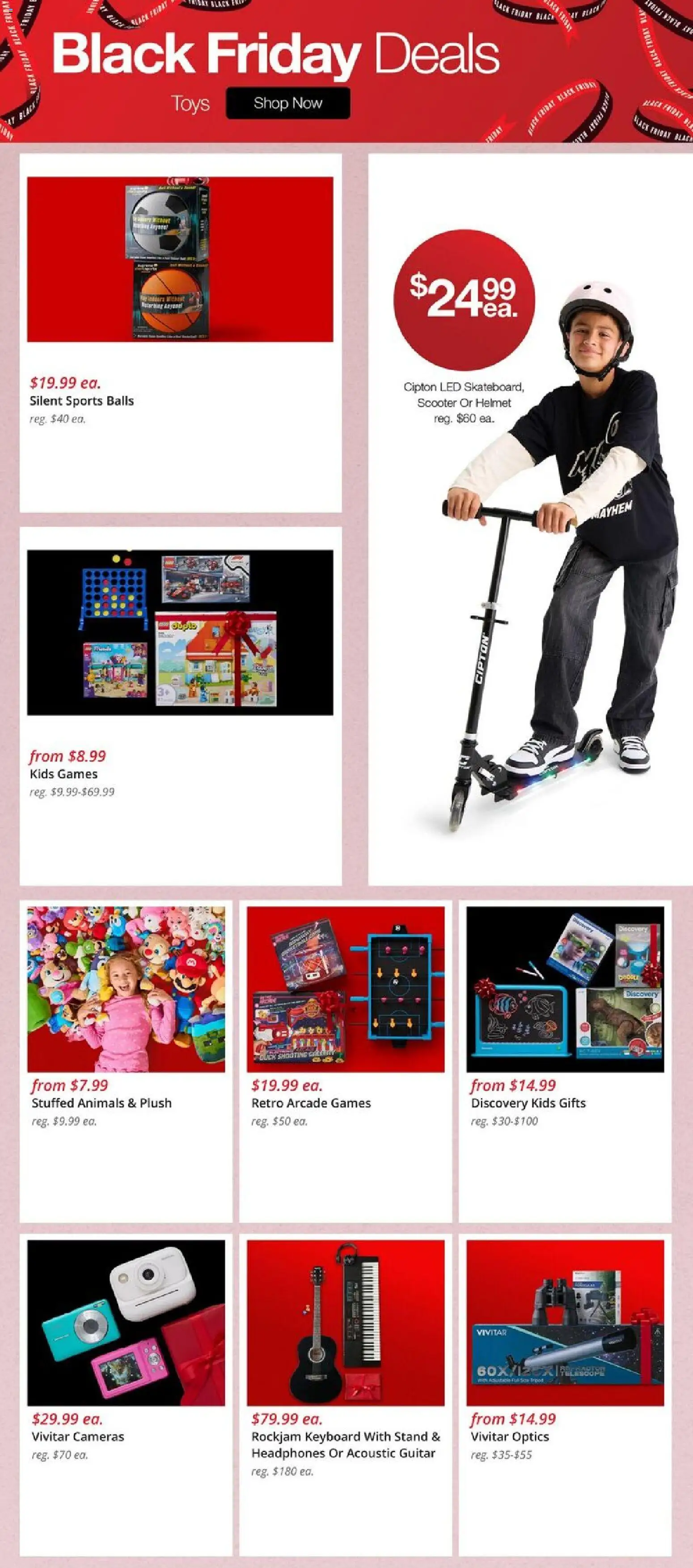 JCPenney Black Friday Kid´s Deals - valid from 21.11.2025 | Page: 5 | Products: Keyboard, Headphones