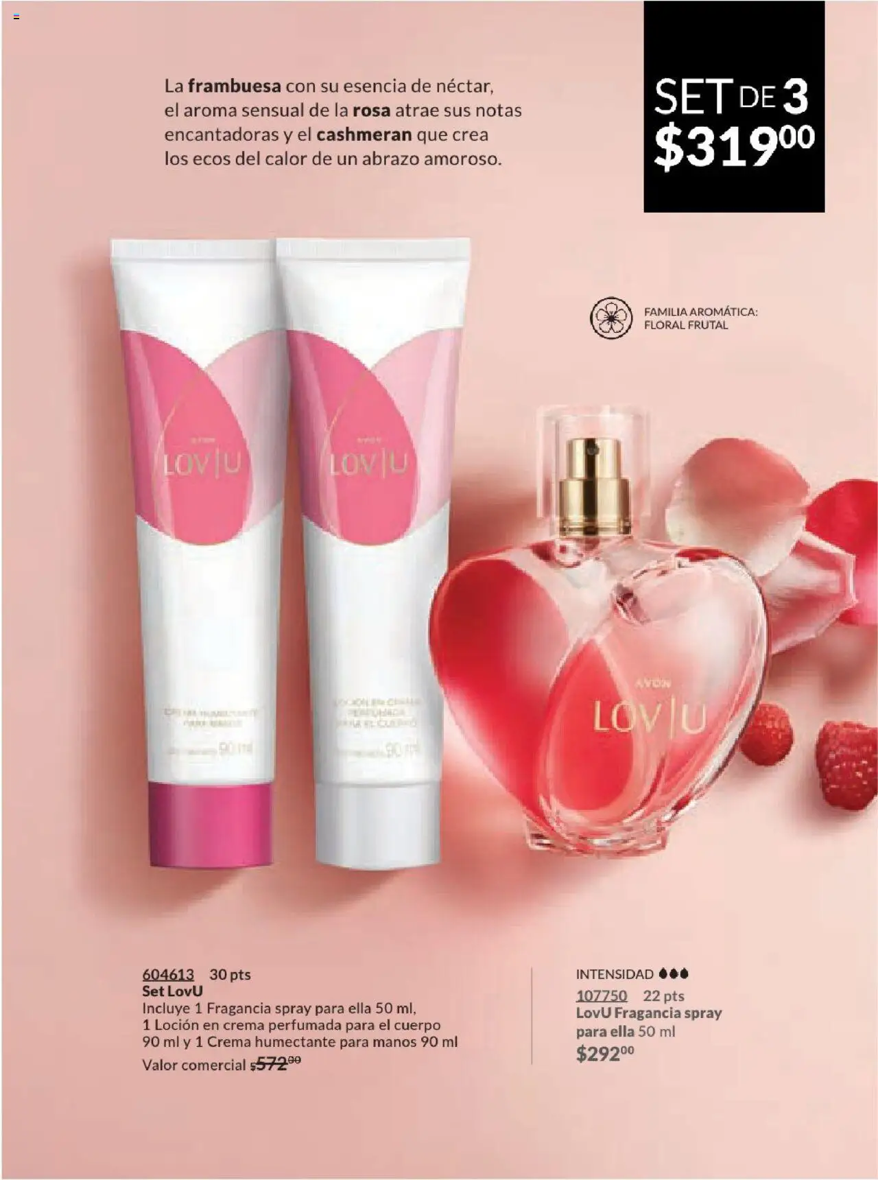 Nuevas ofertas de AVON válidas en toda la República Mexicana desde el 17.03.2025. ¡Encuentra las mejores ofertas en AVON campaña 7 2025! | Página: 130 | Productos: Crema, Loción, Fragancia