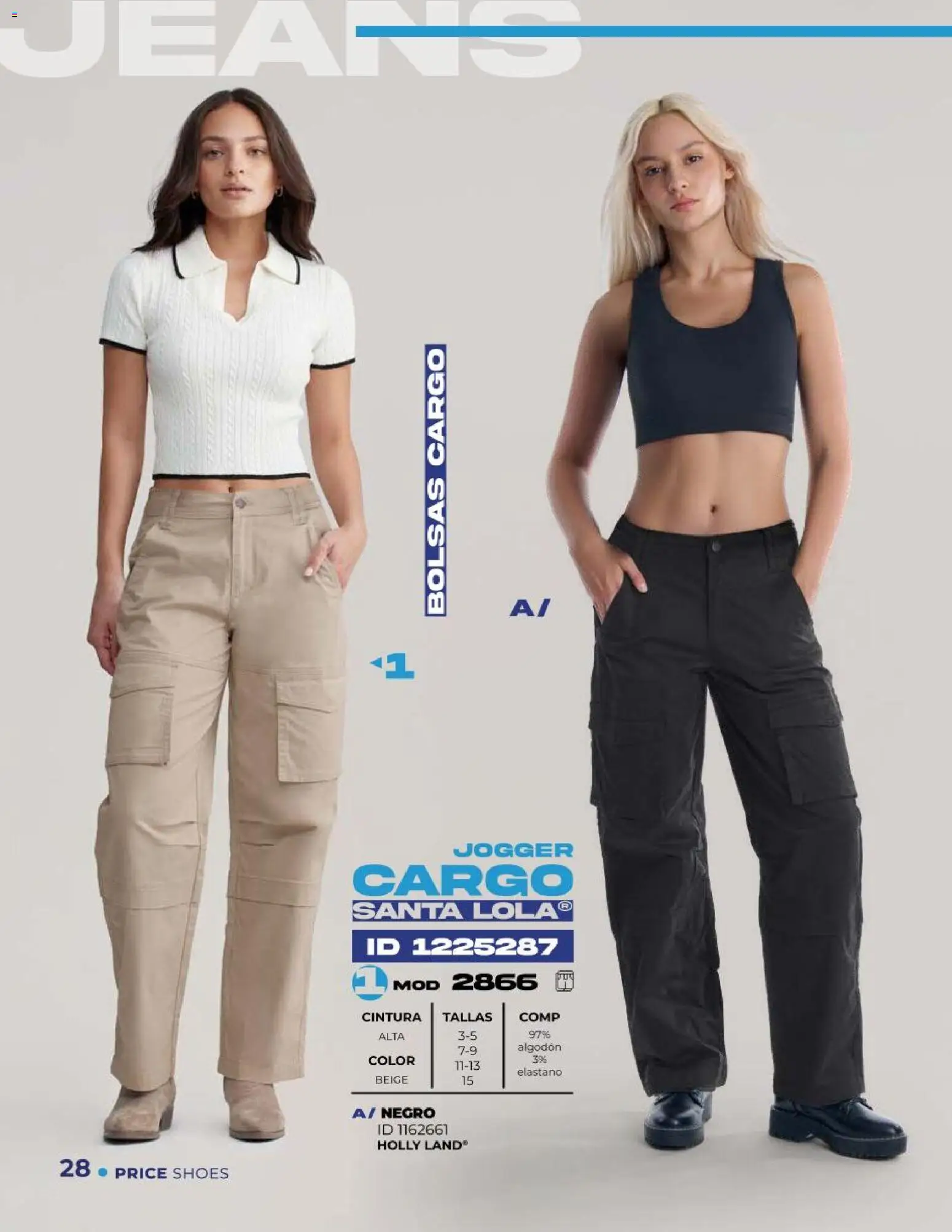 Nuevas ofertas de Price Shoes válidas en toda la República Mexicana desde el 05.02.2026. ¡Encuentra las mejores ofertas en Price Shoes catálogo Jeans! | Página: 28