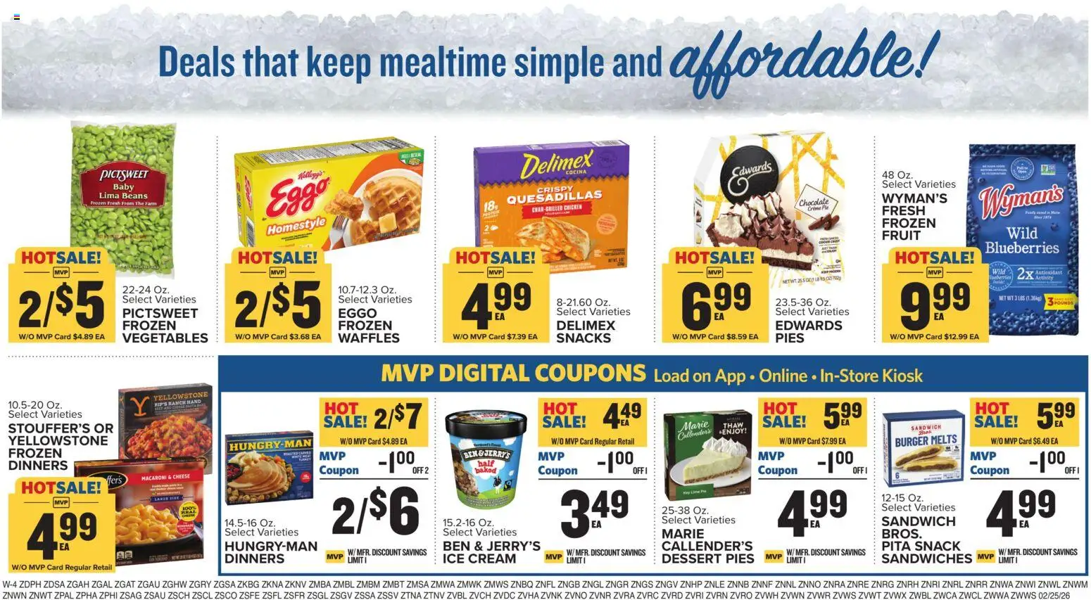 Food Lion Weekly Ad - valid from 25.02.2026 | Page: 12 | Products: Chocolate, Ice cream, Vegetables, Lime
