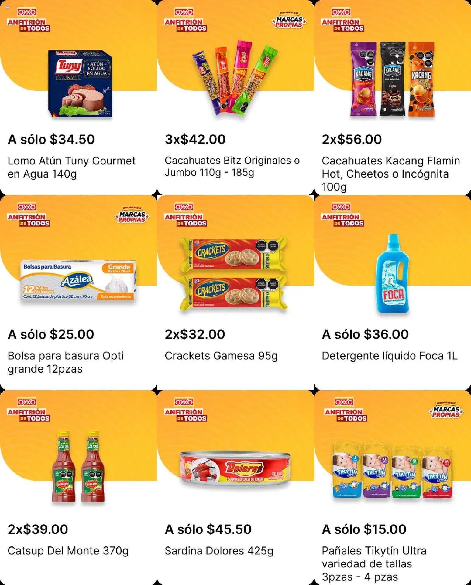 Nuevas ofertas de OXXO válidas en toda la República Mexicana desde el 19.02.2026. ¡Encuentra las mejores ofertas en OXXO folleto! | Página: 14 | Productos: Atún, Aceite de oliva, Aceite, Sierra