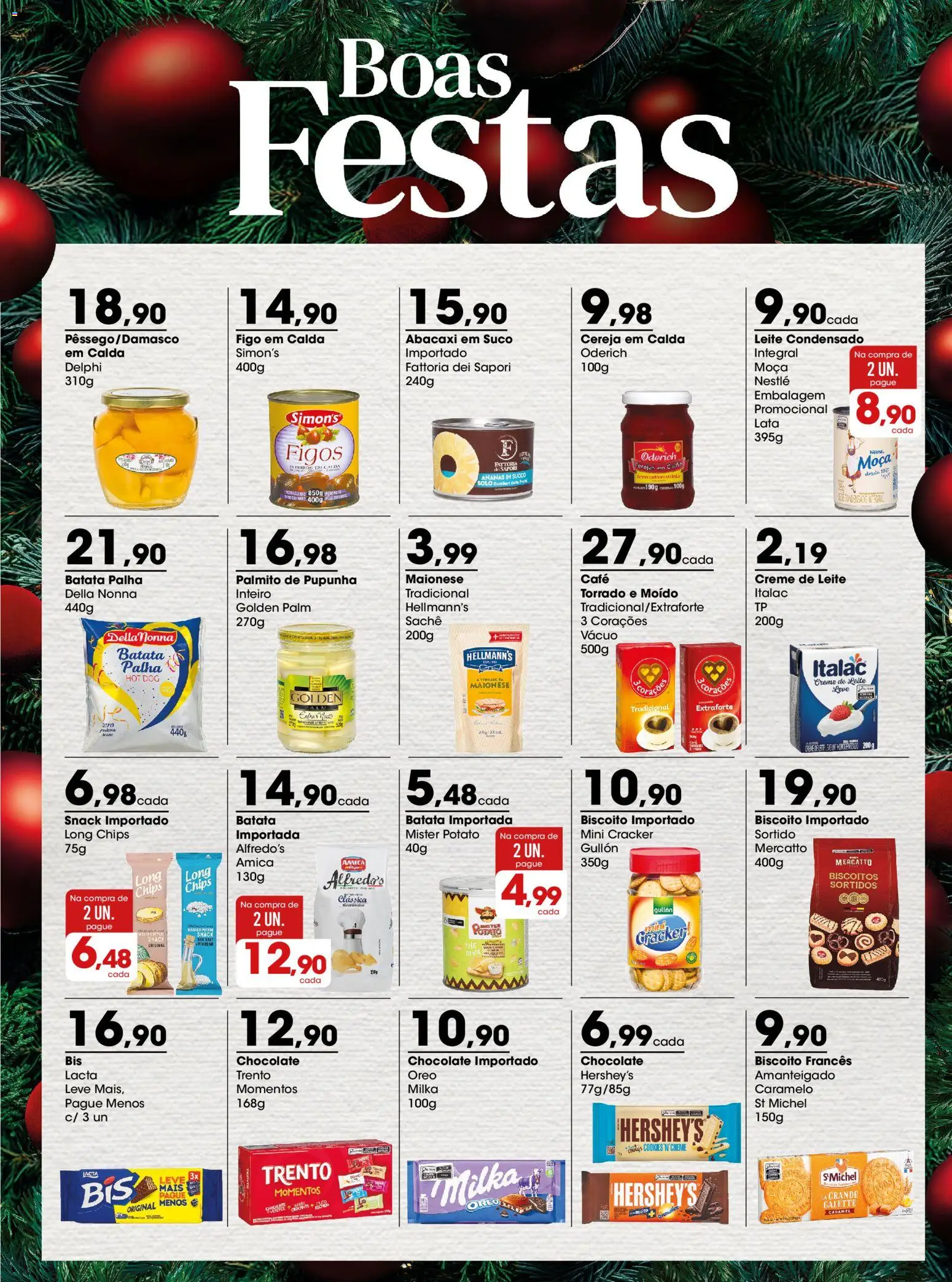 Zaffari Folheto - válido de 29.12.2025 | Página: 1 | Produtos: Cereja, Biscoito, Chocolate, Biscoitos