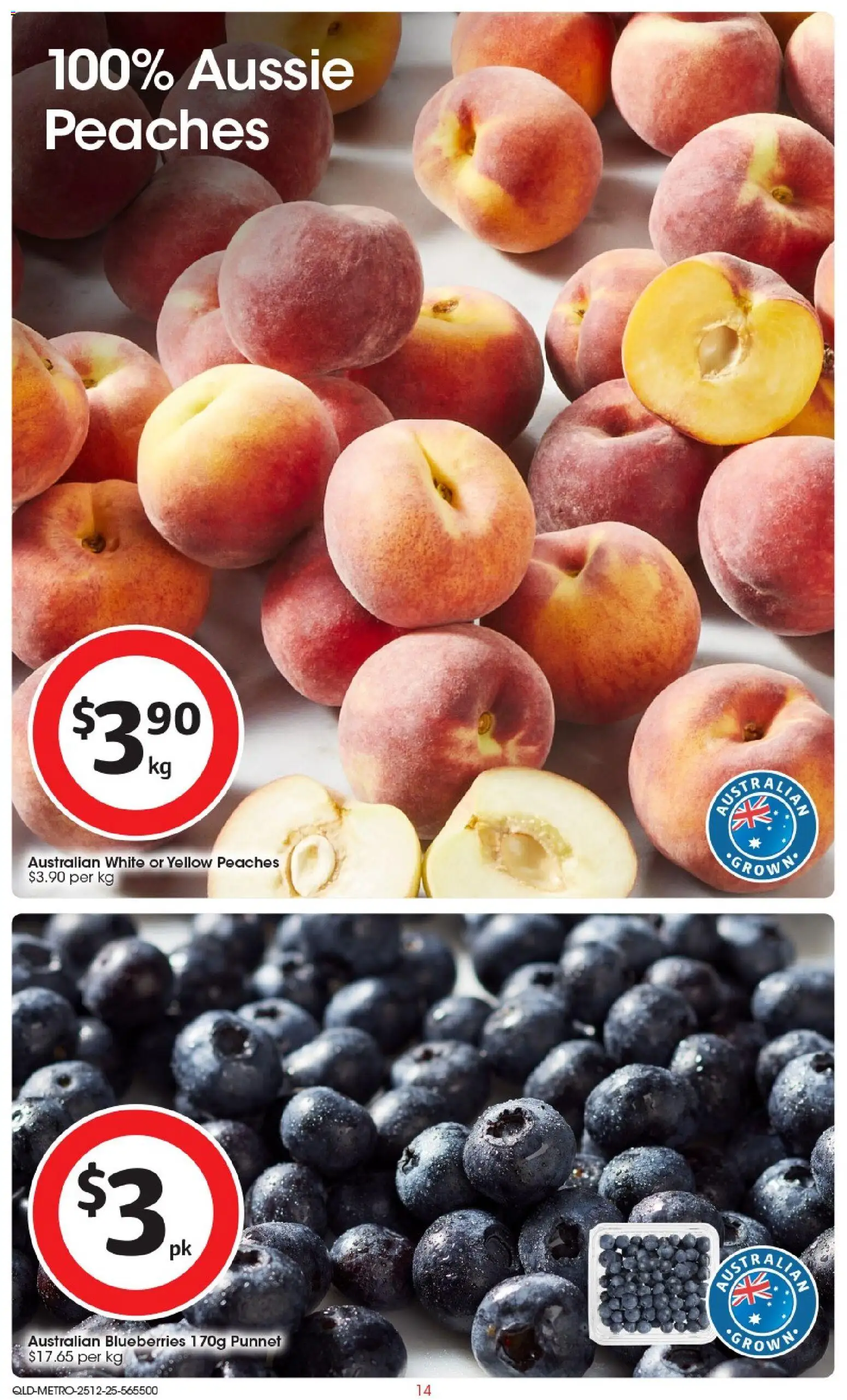 Coles catalogue - valid from 25.12.2025 | Page: 15 | Products: Blueberries