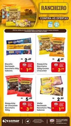 Semar Supermercado - Ofertas Rancheiro - Pré-Visualização do folheto da loja Semar Supermercado, válido de 20.02.2026
